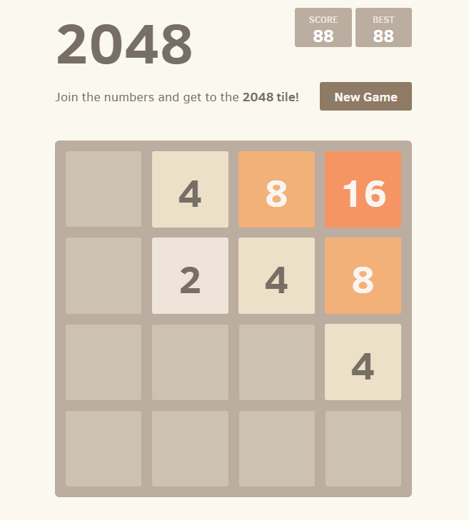 game 2048