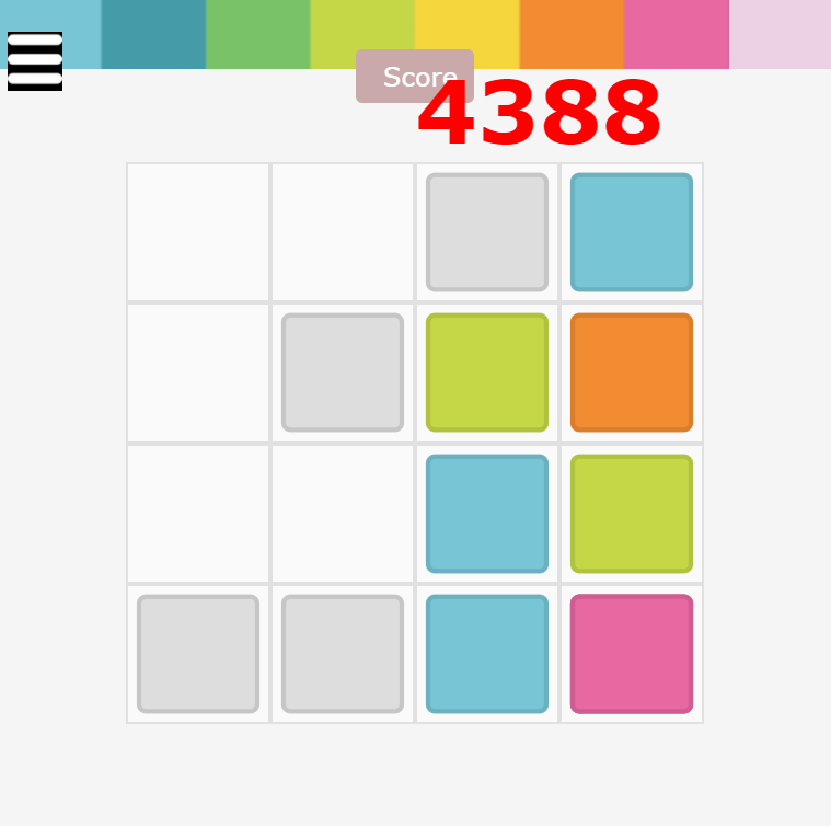 prism - 2048 game