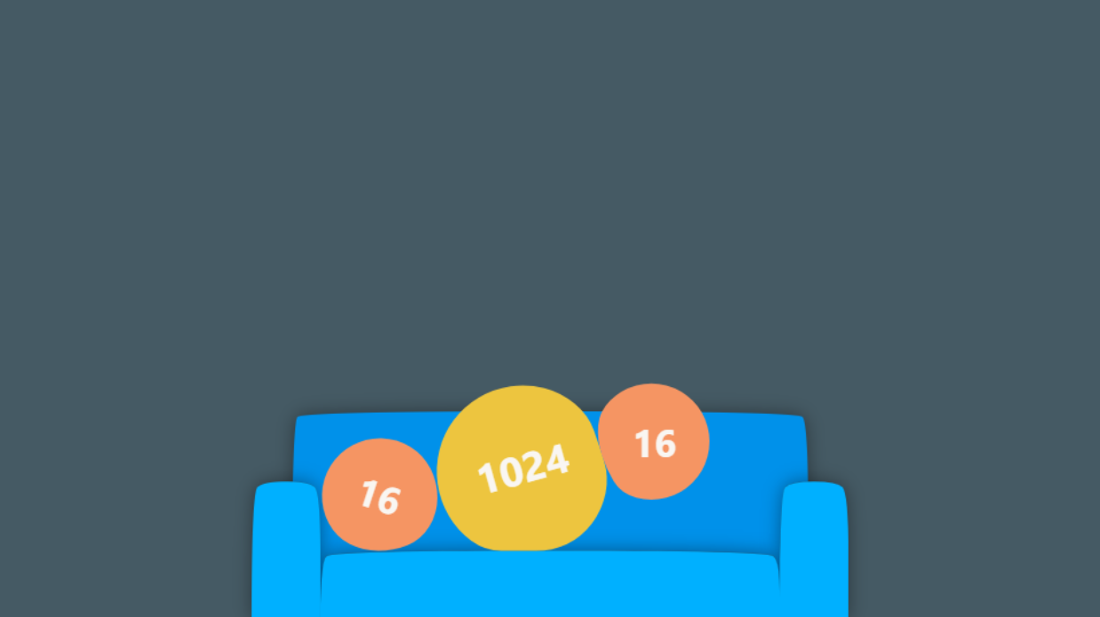 game Couch 2048