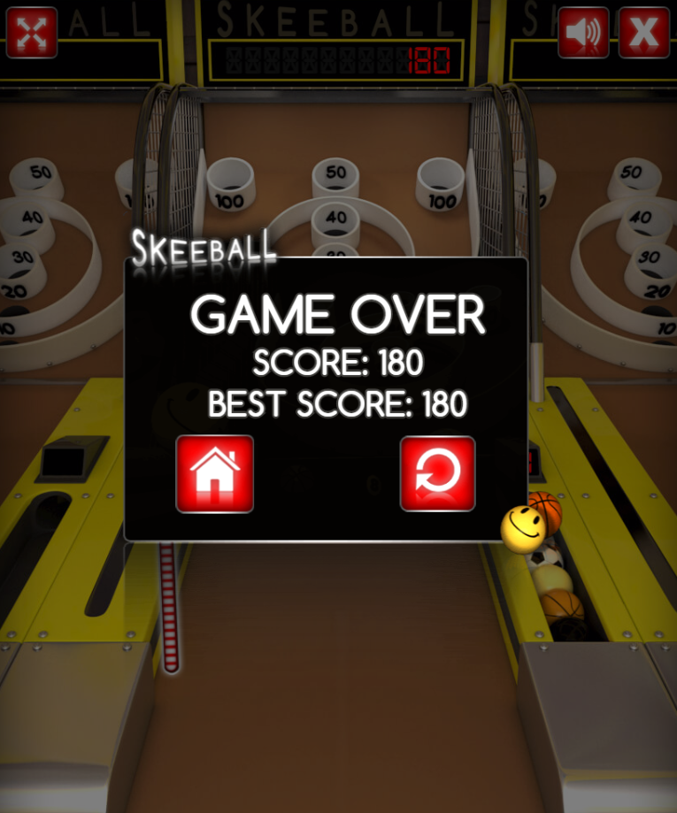play Skee-ball game