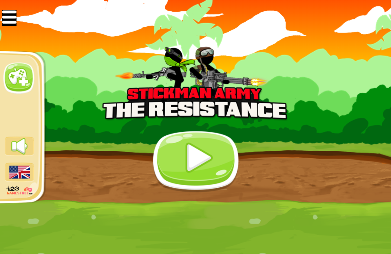 game Stickman army: resistance