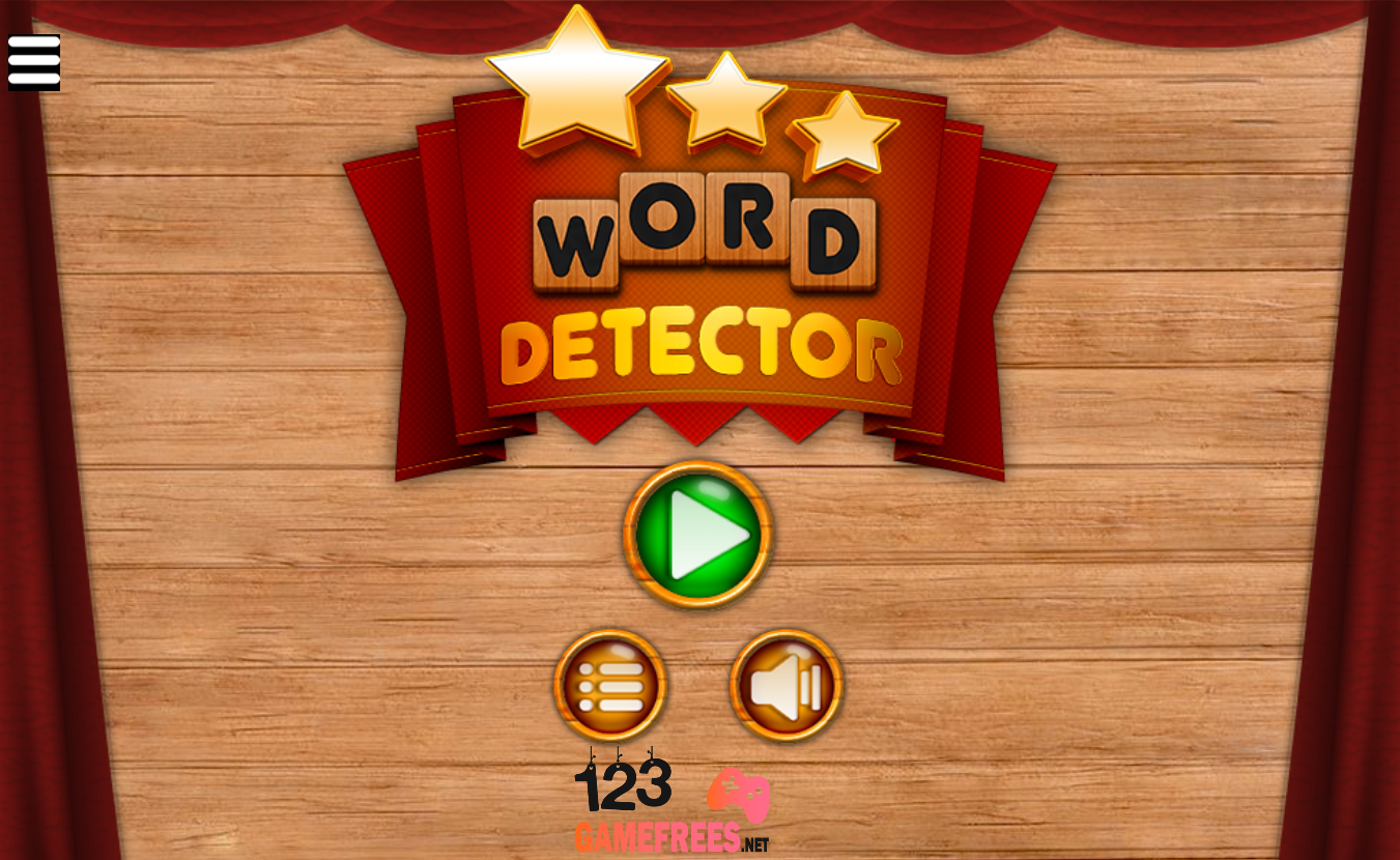  game Word detector