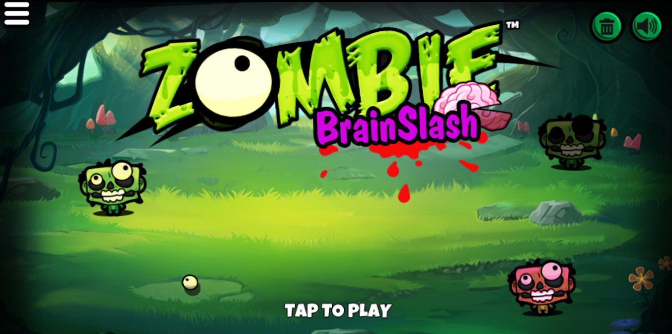 game Zombie brain slash