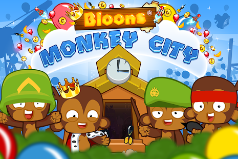 Games online bloons monkey city