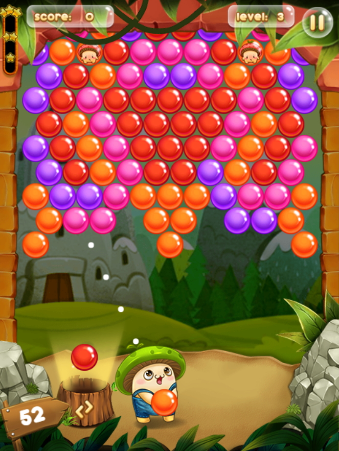 game Bubble pop adventures