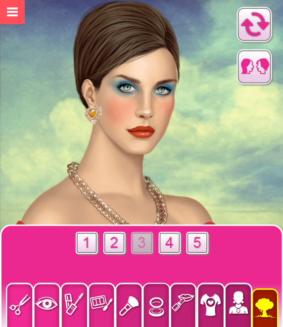 game Lana true make up