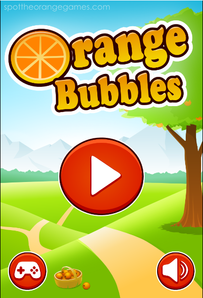 game orange bubble