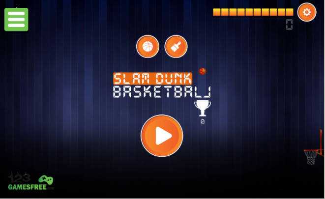 Game Slam Dunk Basketball