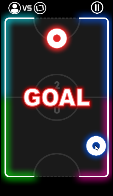 Game Neon hockey