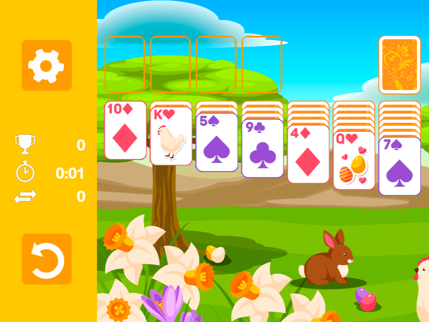 Game Solitaire Classic Easter