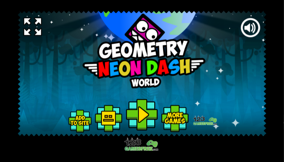 game Geometry Neon Dash World 2