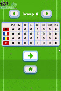 Play game Soccerdown Euro Cup - online sport games for kids